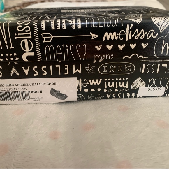 Mini Melissa light pink ballet flats - Picture 2 of 5